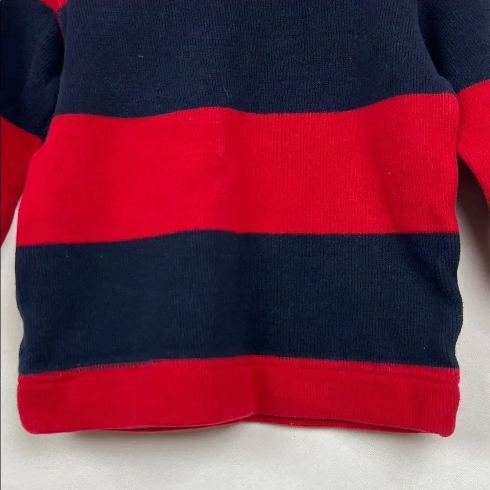 Baby GAP Navy and red striped sweatshirt 18-24 months